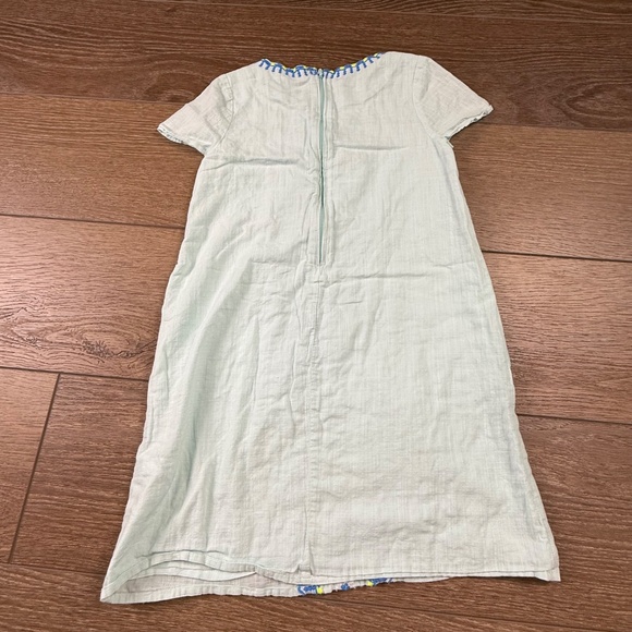 Vineyard Vines Girls Embroidered Cotton Dress Cap Sleeve Lined Back to School - Picture 11 of 11